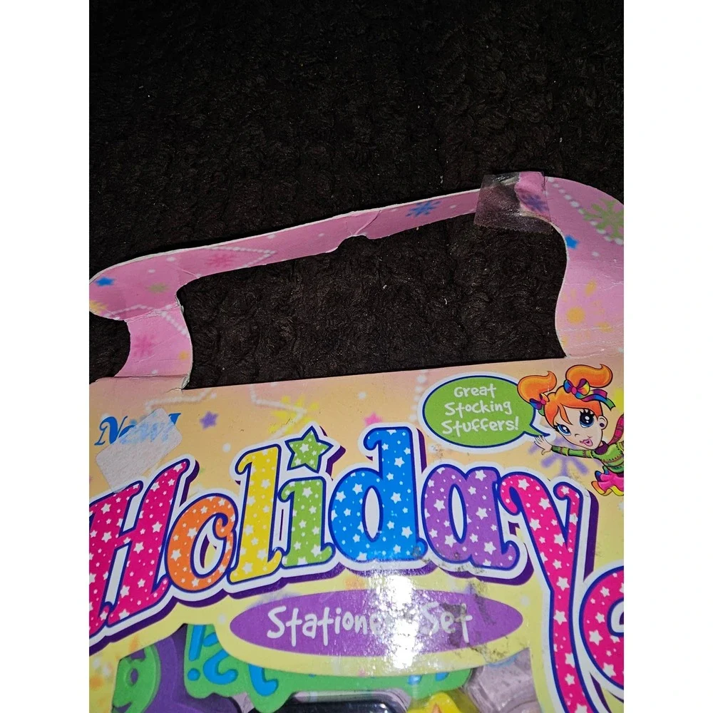 Vintage Lisa Frank Holiday Stationery Set Brand New Sealed 90s Christmas Y2K